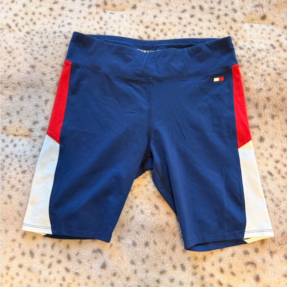 Tommy Hilfiger Womens Large Bike Shorts - Color Block